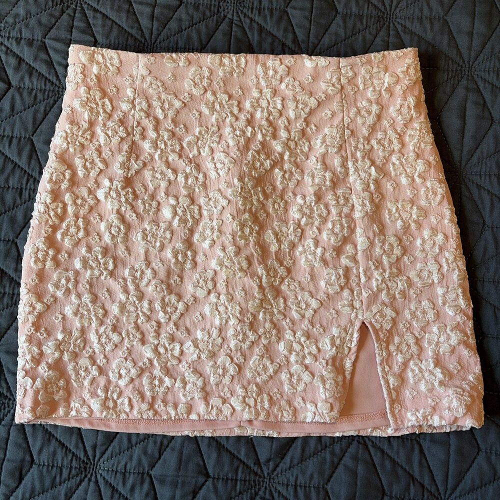 Wild Fable 3D Effect Skirt Mini Pink Size 6